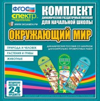 Динамические раздаточные пособия. Окружающий мир (шнуровка). Животные, природа и человек, растения и грибы. - fgospostavki.ru - Шуя