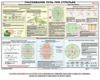 Плакат "Рассеивание пуль при стрельбе" - fgospostavki.ru - Шуя