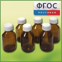 Набор склянок для растворов реактивов 30 миллилитров (6 штук) - fgospostavki.ru - Шуя