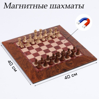 Шахматы магнитные доска и фигуры из пластика - fgospostavki.ru - Шуя