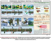 Плакат "Применение реактивных пехотных огнеметов РПО" - fgospostavki.ru - Шуя