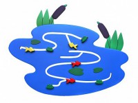 Сенсомоторное декоративно-развивающее панно "Река" - fgospostavki.ru - Шуя