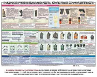 Плакат "Гражданское оружие и спецсредства, используемые в охранной деятельности" - fgospostavki.ru - Шуя