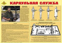 Плакат "Караульная служба" - fgospostavki.ru - Шуя