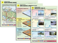 Комплект таблиц по географии "Природа России" раздаточные (цветные, ламинированные, А4, 10 штук) - fgospostavki.ru - Шуя