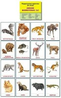 Раздаточные карточки "Дикие животные (2)" - fgospostavki.ru - Шуя