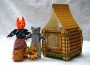 Шагающий театр с домиком "Кот, петух и лиса" - fgospostavki.ru - Шуя