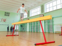 Бревно гимнастическое напольное постоянной высоты (700 мм) (5 м)	 - fgospostavki.ru - Шуя