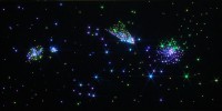 Настенный фиброоптический ковер "Млечный путь" 150х150, 450 точек - fgospostavki.ru - Шуя