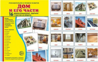Демонстрационные карточки "Дом и его части" - fgospostavki.ru - Шуя