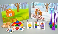 Игровой набор Фребеля "Заюшкина избушка" (серия "Сказочный мир". Выпуск 1) - fgospostavki.ru - Шуя
