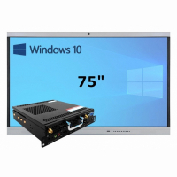 Интерактивная панель 75" (встроенный ПК, Win10) - fgospostavki.ru - Шуя