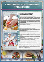 Стенд "Санитарно-гигиенические требования" - fgospostavki.ru - Шуя