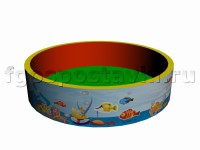 Бассейн круглый с шелкографией - fgospostavki.ru - Шуя
