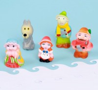 Набор резиновых игрушек «Красная шапочка» - fgospostavki.ru - Шуя