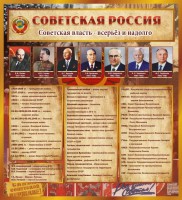 Стенд "Советская Россия" - fgospostavki.ru - Шуя