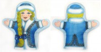 Кукла-рукавичка "Снегурочка" - fgospostavki.ru - Шуя