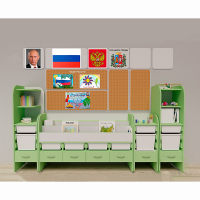 Уголок патриотического воспитания для дошкольников "Россия" Максимальный - fgospostavki.ru - Шуя