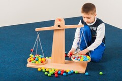 Весы настольные из бука - fgospostavki.ru - Шуя