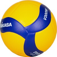 Мяч волейбольный Mikasa V300W (размер 5, синтетическая кожа, профессиональный) - fgospostavki.ru - Шуя