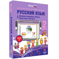 Русский язык 2 класс. Синтаксис и пунктуация. Лексика. Состав слова. Части речи - fgospostavki.ru - Шуя