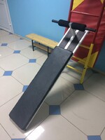 Доска для пресса навесная на шведскую стенку с двумя валиками (длина 1,5 метра) - fgospostavki.ru - Шуя