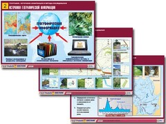 Комплект таблиц "География: источники информации и методы исследования" (10 таблиц, А1, ламинированные) - fgospostavki.ru - Шуя