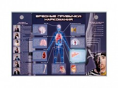 Электрифицированный стенд "Вредные привычки: наркомания" - fgospostavki.ru - Шуя