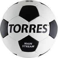 Мяч футбольный TORRES Main Stream (размер 4, синтетическая кожа, тренировочный) - fgospostavki.ru - Шуя