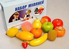 Набор муляжей фруктов - fgospostavki.ru - Шуя