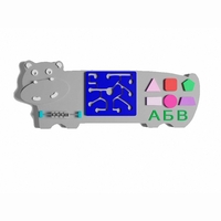 Бизиборд Волшебный бегемотик - fgospostavki.ru - Шуя