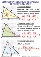 Комплект таблиц Треугольники (19 таблиц) - fgospostavki.ru - Шуя