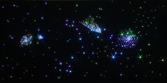 Настенный фиброоптический ковер "Млечный путь" 200х100, 450 точек - fgospostavki.ru - Шуя