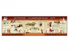 Настенное полотно "История Олимпийских игр" - fgospostavki.ru - Шуя