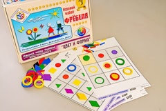 Игровой набор Фребеля "Цвет и форма" (серия "Эксперимент") - fgospostavki.ru - Шуя