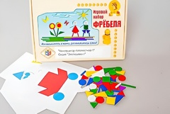 Игровой набор Фребеля "Конструктор плоскостной-1" (Серия "Эксперимент") - fgospostavki.ru - Шуя