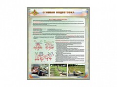 Стенд "Огневая подготовка" Вариант 1 - fgospostavki.ru - Шуя