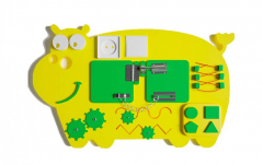 Бизиборд «Неуклюжий бегемот» - fgospostavki.ru - Шуя