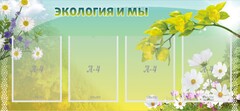 Стенд "Экология и мы" - fgospostavki.ru - Шуя