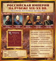 Стенд "Российская Империя" - fgospostavki.ru - Шуя