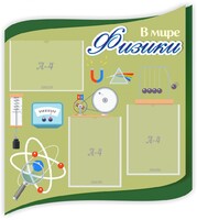 Стенд "В мире физики" - fgospostavki.ru - Шуя
