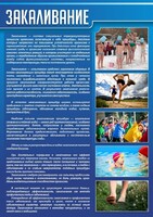 Стенд "Закаливание" - fgospostavki.ru - Шуя