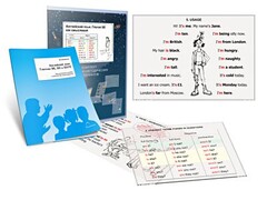Комплект кодотранспарантов "Глагол BE как смысловой" - fgospostavki.ru - Шуя