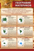 Стенд "География материков" - fgospostavki.ru - Шуя