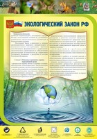 Стенд "Экологический закон РФ" - fgospostavki.ru - Шуя