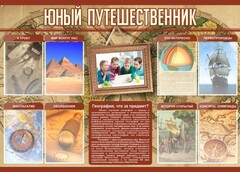 Стенд "Юный путешественник" - fgospostavki.ru - Шуя