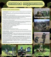 Стенд "Огневая подготовка" Вариант 2 - fgospostavki.ru - Шуя
