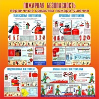 Стенд "Пожарная безопасность" Вариант 2 - fgospostavki.ru - Шуя