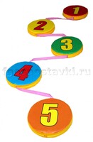 Дорожка "Змейка-шагайка-геометрическая" с цифрами - fgospostavki.ru - Шуя
