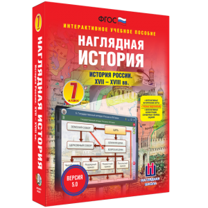 Наглядная история. История России XVII - XVIII веков. 7 класс - fgospostavki.ru - Шуя